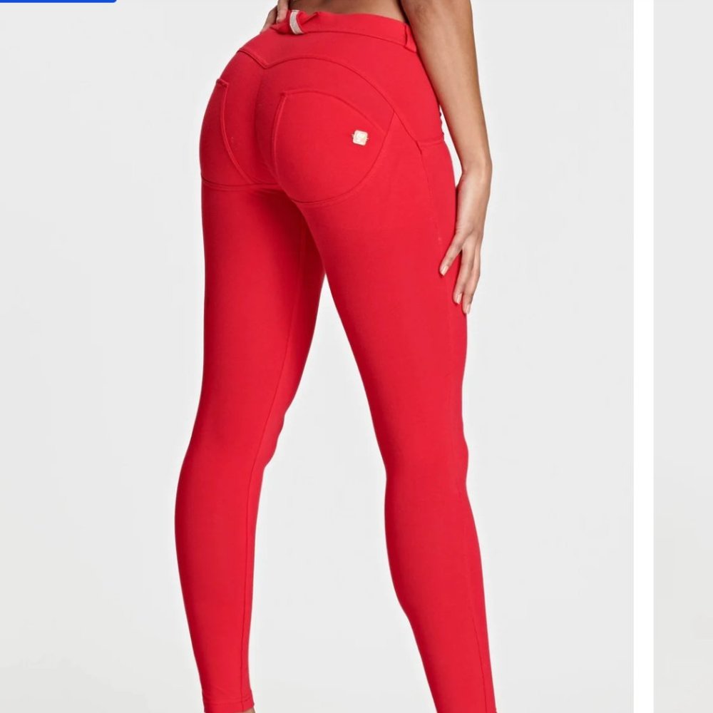Freddy WR.UP Fashion RED 7/8 Length, Mid Rise Size M 6
